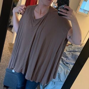 Brown Women's Top
